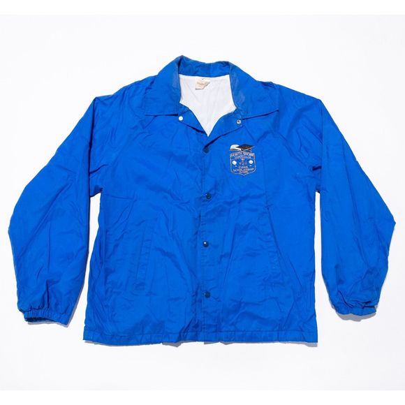Auburn Sportswear Jackets & Coats Vintage Golf Windbreaker Jacket Mens Large Auburn